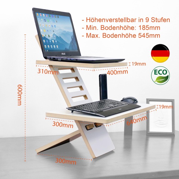 Laptop Stehpult MEDIUM