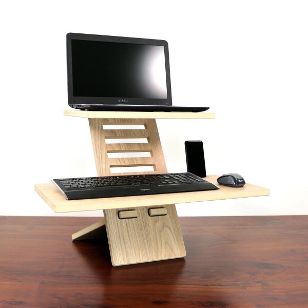Laptop Stehpult MEDIUM Eiche